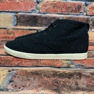 New Clae Ellington Shoes Textile Black Canvas Darm Rum 12 U.S men/'s Sneakers